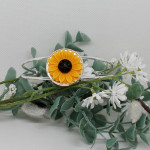 Sunflower Cuff Bracelet